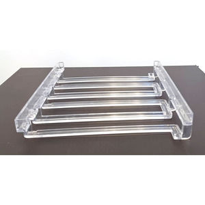 Glassware Rack for Stemware Under Cabinet Mounting Clear Lucite